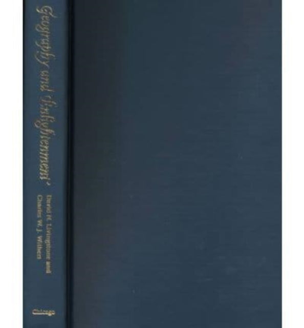 Book cover of: Geography and Enlightenment