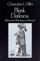 Book cover of: Blank Darkness. By: Christopher L. Miller