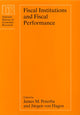 Book cover of: Fiscal Institutions and Fiscal Performance
