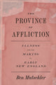 Book cover of: Province of Affliction. By: Ben Mutschler