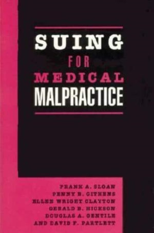 Suing for Medical Malpractice