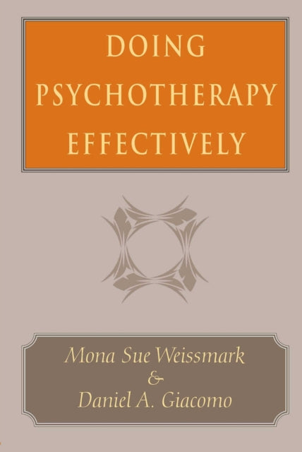 Book cover of: Doing Psychotherapy Effectively
