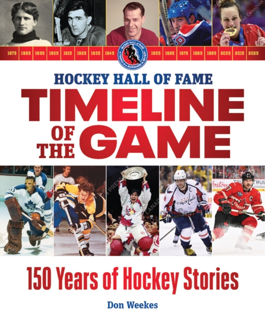 Book cover of: Hockey Hall of Fame Timeline of the Game