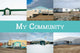Book cover of: My Community. By: Inhabit Education