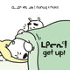 Book cover of: Nanuq and Nuka: Get Up!. By: Ali Hinch