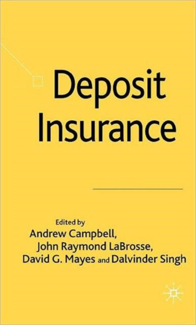 Book cover of: Deposit Insurance