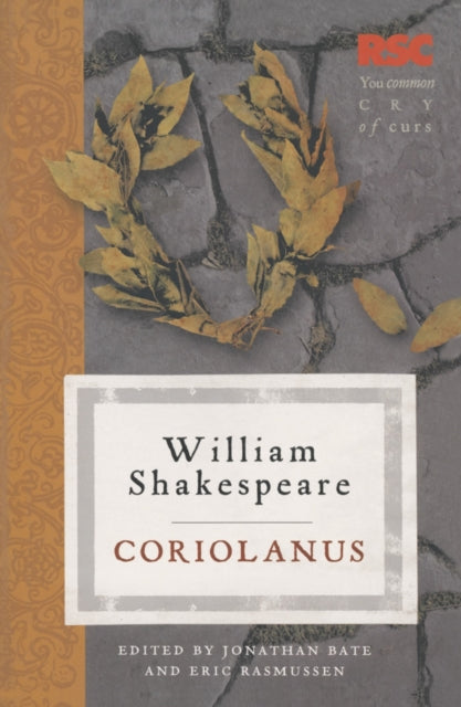 Book cover of: Coriolanus. By: William Shakespeare