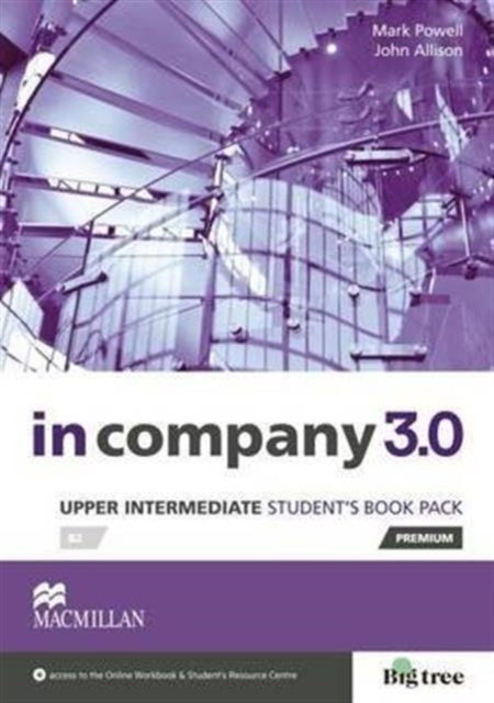 Book cover of: In Company 3.0 Upper Intermediate Level Student's Book Pack. By: M Powell