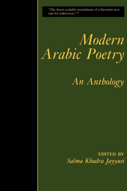 Book cover of: Modern Arabic Poetry. By: Salma Khadra Jayyusi