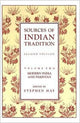 Book cover of: Sources of Indian Tradition. By: Stephen Hay