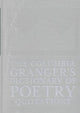 Book cover of: Columbia Granger's® Dictionary of Poetry Quotations