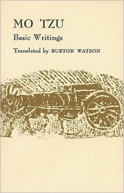 Book cover of: Mo Tzu. By: Mo tzu
