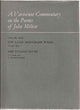Book cover of: Variorum Commentary on the Poems of John Milton. By: Merritt Y. Hughes