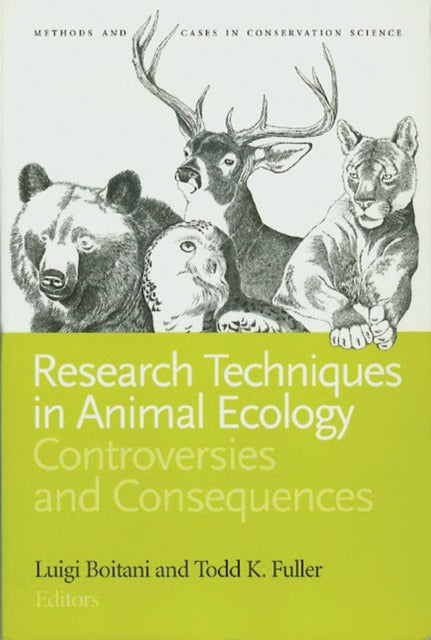 Book cover of: Research Techniques in Animal Ecology