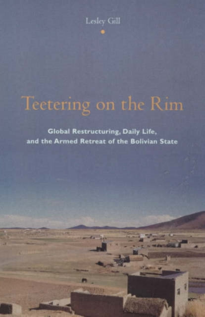 Book cover of: Teetering on the Rim. By: Lesley Gill
