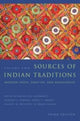 Book cover of: Sources of Indian Traditions. By: Rachel Fell McDermott