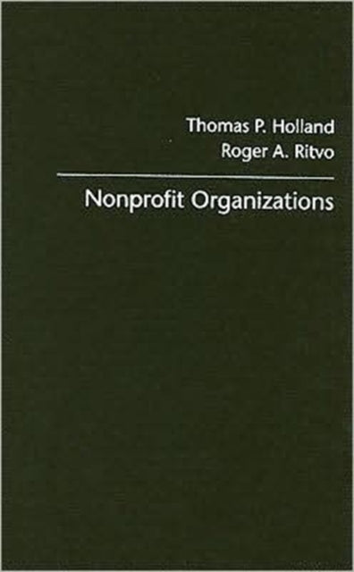 Book cover of: Nonprofit Organizations. By: Thomas P. Holland
