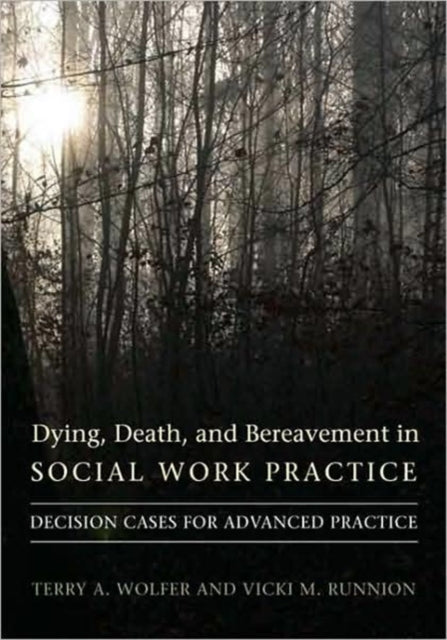 Book cover of: Dying, Death, and Bereavement in Social Work Practice. By: Terry A. Wolfer