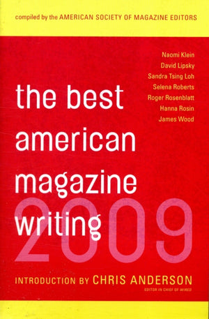 Best American Magazine Writing 2009