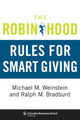 Book cover of: Robin Hood Rules for Smart Giving. By: Michael M. Weinstein