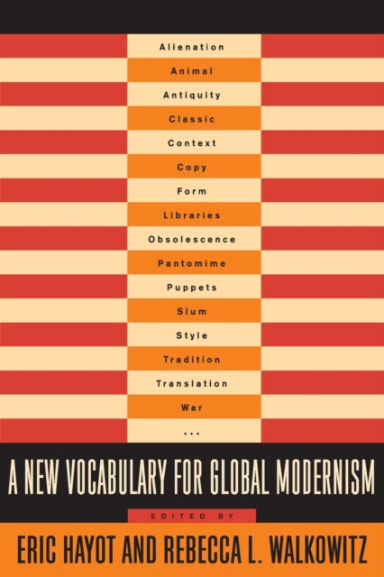 Book cover of: New Vocabulary for Global Modernism