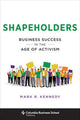 Book cover of: Shapeholders. By: Mark Kennedy