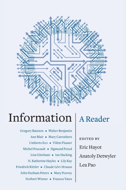 Book cover of: Information. By: Eric Hayot