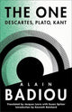 Book cover of: One. By: Alain Badiou