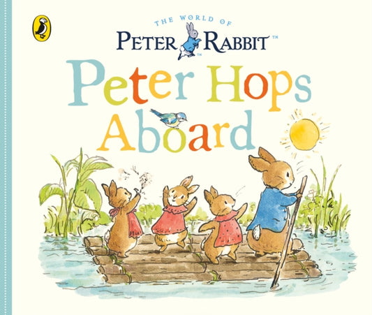 Book cover of: Peter Rabbit Tales - Peter Hops Aboard. By: Beatrix Potter