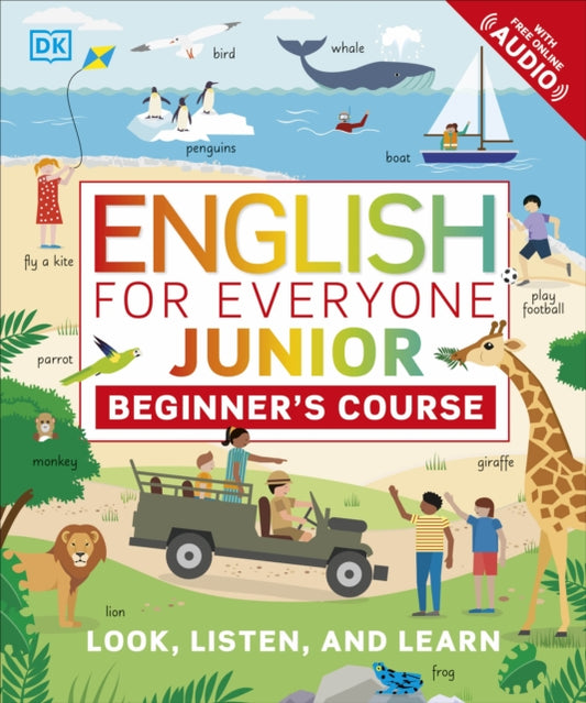 Book cover of: English for Everyone Junior Beginner's Course. By: DK Publishing