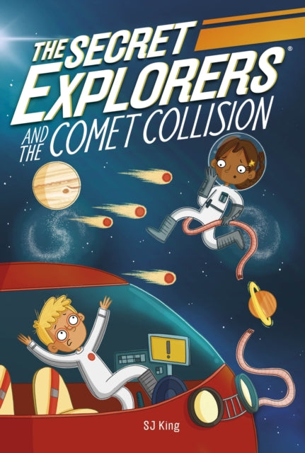 Book cover of: Secret Explorers and the Comet Collision. By: DK Publishing