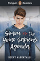 Book cover of: Penguin Readers Level 5: Simon vs. The Homo Sapiens Agenda (ELT Graded Reader). By: Becky Albertalli