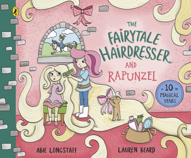 Book cover of: Fairytale Hairdresser and Rapunzel. By: Abie Longstaff
