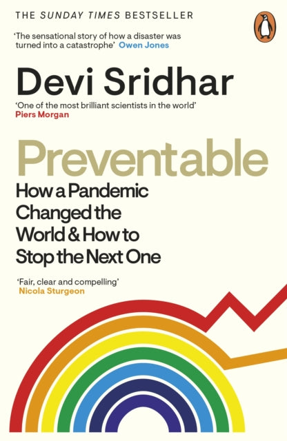 Book cover of: Preventable. By: Devi Sridhar