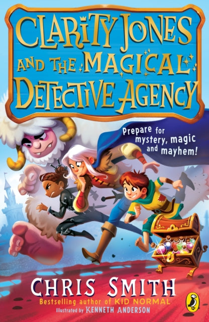 Book cover of: Clarity Jones and the Magical Detective Agency. By: Chris Smith