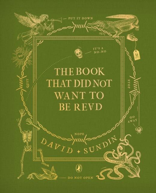 Book cover of: Book That Did Not Want To Be Read. By: David Sundin