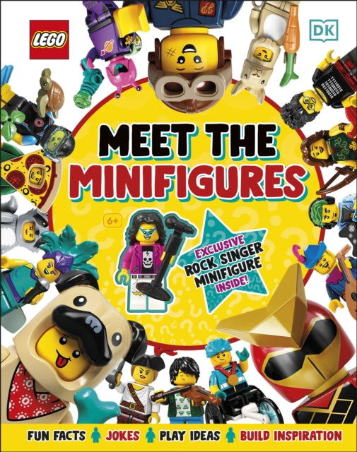 Book cover of: LEGO Meet the Minifigures. By: Helen Murray