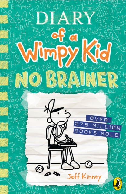 Diary of a Wimpy Kid: No Brainer (Book 18) 9780241583135 Jeff Kinney