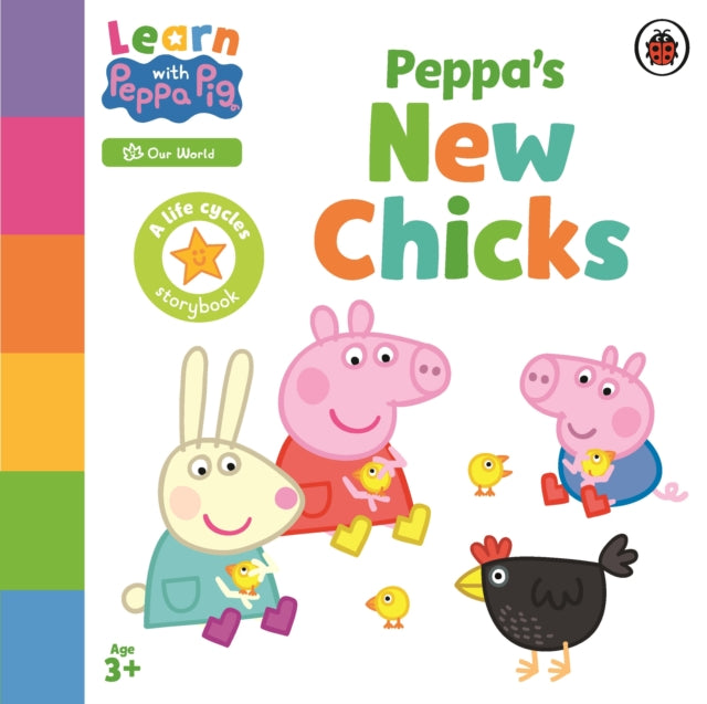 Book cover of: Learn with Peppa: Peppa's New Chicks. By: Peppa Pig
