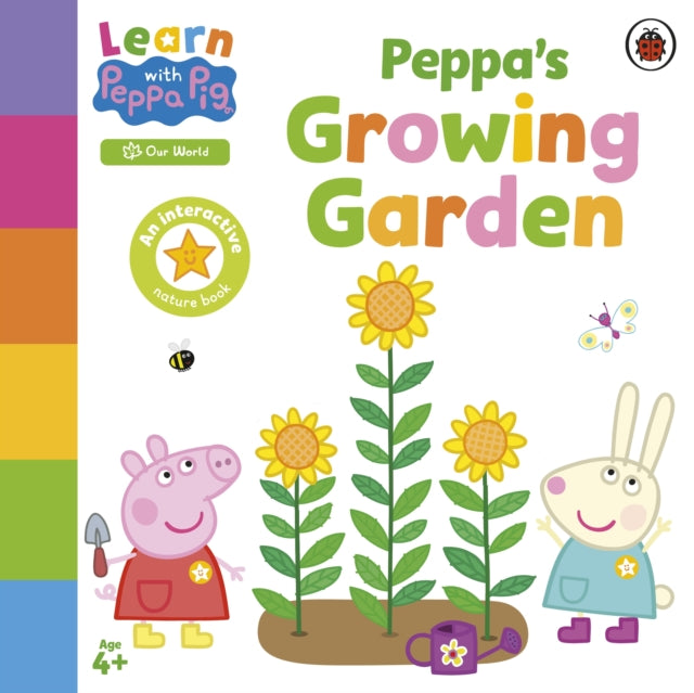 Book cover of: Learn with Peppa: Peppa’s Growing Garden. By: Peppa Pig