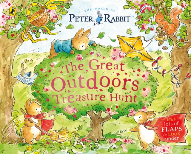Peter Rabbit: The Great Outdoors Treasure Hunt, A Lift-the-Flap Storybook 9780241648247 Beatrix Potter