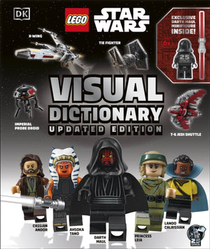 LEGO Star Wars Visual Dictionary Updated Edition, With Exclusive Star Wars Minifigure
