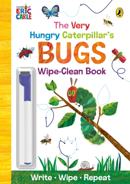 Book cover of: Very Hungry Caterpillar’s Bugs. By: Eric Carle