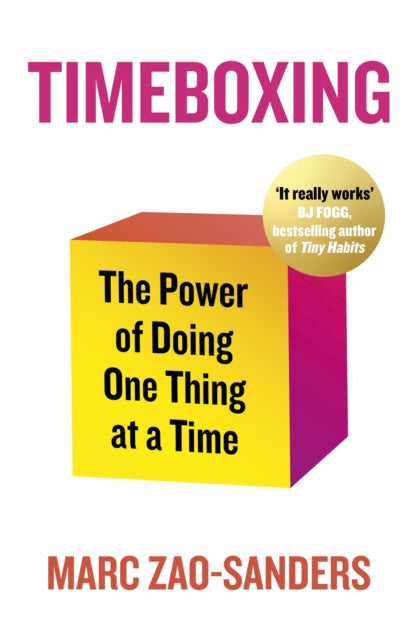 Book cover of: Timeboxing. By: Marc Zao-Sanders