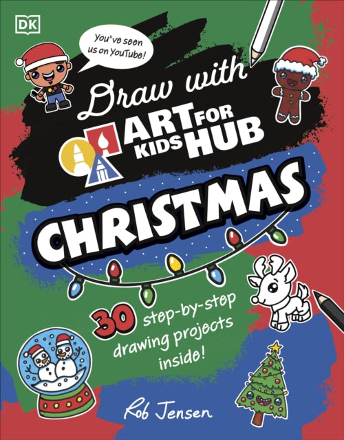 Book cover of: Draw with Art for Kids Hub Christmas. By: Art For Kids Hub