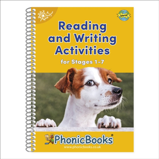 Book cover of: Phonic Books Dandelion World Reading and Writing Activities for Stages 1-7. By: Phonic Books