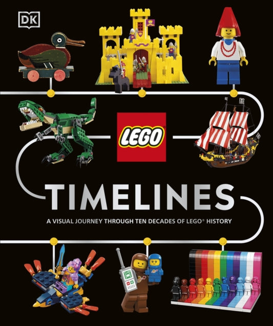 LEGO Timelines, A Visual Journey Through Ten Decades of LEGO History 9780241667859 Simon Hugo