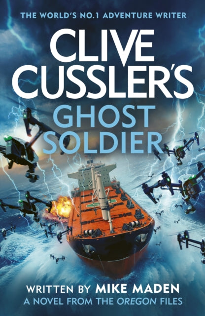 Book cover of: Clive Cussler’s Ghost Soldier. By: Mike Madden