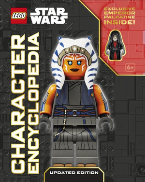 LEGO Star Wars Character Encyclopedia Updated Edition, The Ultimate Guide to the Best 200 Minifigures from the LEGO Star Wars Galaxy; Comes with Exclusive Emperor Palpatine Minifigure