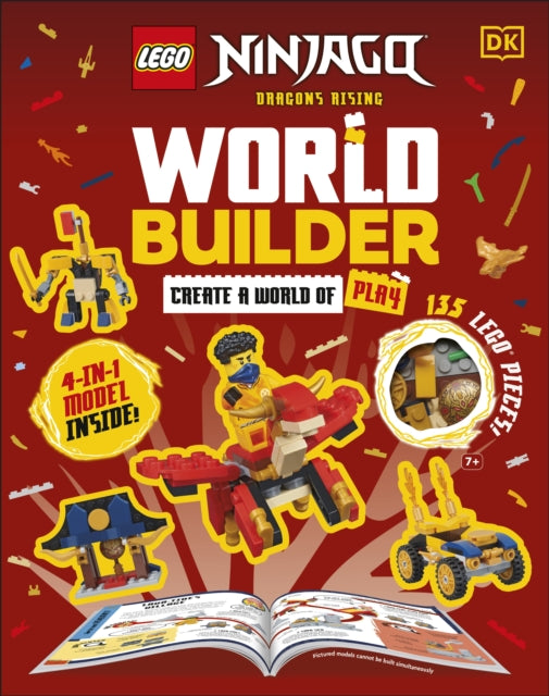 LEGO Ninjago World Builder, Create a World of Play with 4-in-1 Model and 150+ Build Ideas! 9780241712528 DK Publishing